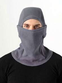 1pc/2pcs/3pcs Comfortable Warm Balaclava For Autumn/Winter, Unisex Windproof Soft Face Mask, Thickened Cold-Proof Head Cover, Face Protection Ski Mask, Fleece Lined Full Face Mask Scarf For Outdoor Sports, Hiking, Fishing And Cycling, Breathable Head Accessory - Multicolor - View 4
