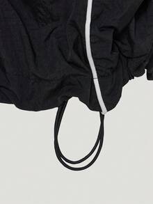 Adidas Men's ST TIRO MESH TT Jacket Woven Hoodless Outerwear KX2845 - Black - View 6