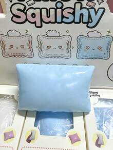 1pc Boxed Simulation Pillow Fidget Squeeze Toy, ASMR Crispy Crunch Sound Moldable Sensory Toy, Novelty Desktop Ornament, Ideal Gift For Halloween & Christmas Holiday, For Ages Above Children - Multicolor - View 9
