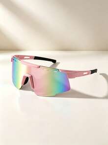 2PCS Women's Outdoor Cycling Gradient Color Windproof Fashion Sports Fashion Glasses Goggles - Gradient-goggles - View 2