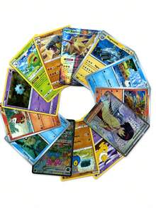 asmodee Pokémon 360/100pcs Vmax GX Vstar Cards, Creative Fun Anime Game Cards, Pocket Monsters, 10pcs/Pack, English Version, Sun & Moon Series, Prism Star, Card Expansion Pack, Rare Cards, Card Battle, Evolution, Tabletop Game, Holiday Gift, Party Favor, Christmas Gift, Classmate Gift - 6 Card Styles - View 4