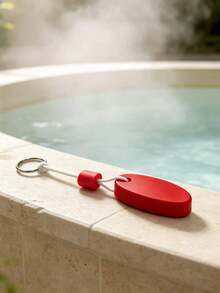 Floating Keychain, Automatically Floats When Dropped In Water, Prevents Keys From Sinking To The Bottom. Suitable For Beach Trips, Pool Play, Boating, Fishing, Water Activities. Can Be Attached To Keys, Backpacks, Diving Bags. Lightweight, Portable, Bright Colors For Easy Finding, Practical Accessory To Prevent Key Loss - Multicolor - View 2