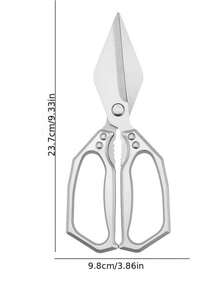 1pc Large Poultry Scissors, Kitchen Shears, Fish Bone Scissors, Multi-Function Stainless Steel Chicken Bone Scissors, Suitable For Cutting Chicken, Duck And Fish, Baking And Meal Preparation, High-Quality Kitchen Utensils. Thanksgiving Turkey - Multicolor - View 12