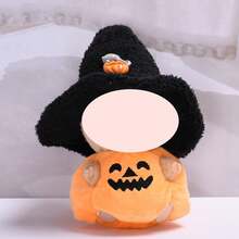 1pc, Clothing Only, Halloween Doll Clothes Suitable For Labubu, Pumpkin Hat, Pumpkin Pants, Devil Pumpkin Outfit, Costume Props For Display - Multicolor - View 8