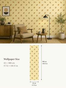 SUPSTICKER Capybara Pattern Peel And Stick Wallpaper, 4 Styles Available, 17.72x47.24 Inches/17.72x118.11 Inches, Suitable For Bedroom, Closet And Furniture Decoration - 1PC - View 17