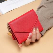 Ins New Style Women's Short Wallet, Mini Small Purse, Korean Style Cute Coin Purse, Card Holder For Students - Multicolor - View 7