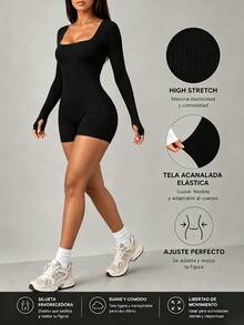 Women Jumpsuits - Black - View 1