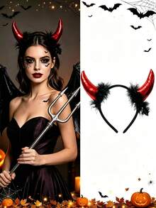 Headband Suitable For Halloween Party And Other Occasions - Multicolor - View 1