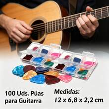 Guitars - Guitar Picks 100pcs - View 1