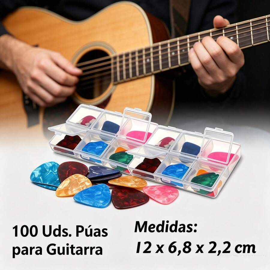 Guitars - Guitar Picks 100pcs - View 1