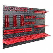 Wall Mounted Tool Peg Board Set Garage Storage Bins Workshop Rack Shed Organizer - 25B-wIN-uK-68-gJ - View 8