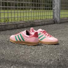 Adidas Wmns Gazelle Indoor 'Glow Pink Court Green JI2713 - Pink - View 6