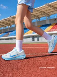 Teenager NIKE STELLAR RIDE (GS) Casual Shoes Low-Top HQ3266-108 - Baby Blue - View 2