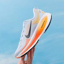 Nike Vomero 18 Comfortable, Breathable, Cushioned, Non-Slip Low-Top Thick-Sole Lightweight Training Running Shoes For Men - Blue-orange - View 7