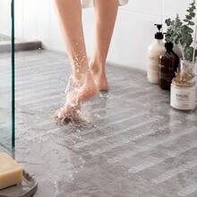 12pcs Non-Slip Adhesive Tape, Suitable For Bathroom Shower, Sink, Computer Desk, Racket Handle, Shoe Sole, Swimming Pool, Skateboard, Multi-Purpose Cuttable As Needed - Transparent - View 1