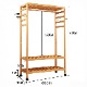 26SSY-wIN-uK-wooden Clothes Rail