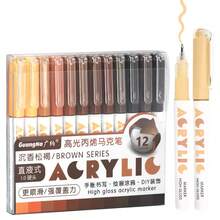 Guangna New 288/168 Colors, 12pcs/Color Set, New Color Series, Vibrant Colors, Multiple Styles, Suitable For Back To School Season, Can Write On Most Surfaces, 1.0mm Acrylic Gel Pens - Sets - View 40