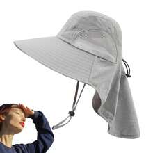 All-Season Unisex Sun Hat, Sun Protection Hat, Hiking Hat, Fishing Hat. Breathable Mesh, Quick Dry. Adjustable Chin Strap. Lightweight And Foldable. The Best Sun Protection Gear For All-Day Outdoor Use. - Multicolor - View 4