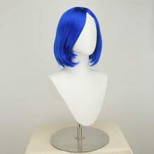 Caroline Blue Short Hair Cosplay Wig - Royal Blue - View 3