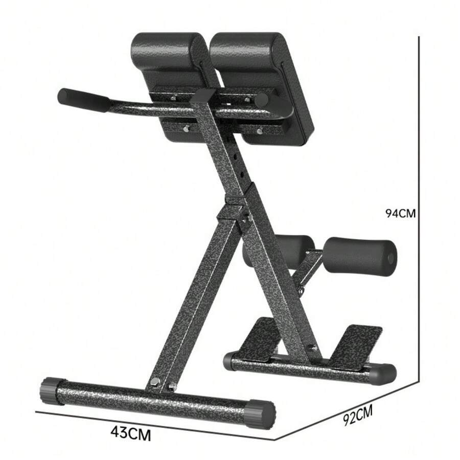 Fitness Workout Sport Roman Chair Hyperextension Extension Back Bench Foldable - 26ZXY-wIN-uK-lMY - View 1