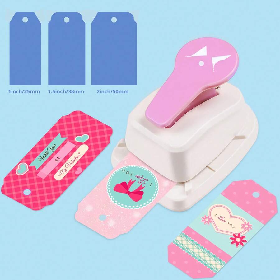 3-In-1 Paper Punch Corner Punching Tool, Suitable For Any Size Label Making, Paper Craft, Card Making, Scrapbooking, Planner, Student School Projects