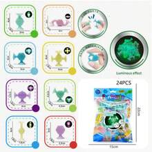 11/24/48pcs Absorbent Cup Toys, Eggshell Building Blocks, Educational Toys, Soft Silicone Building Set, Sensory Painting Kit - Multicolor - View 8