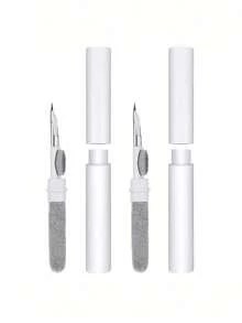 Replacement Ear Tips With Noise Reduction Hole Compatible With Airpods Pro And Compatible With Airpods Pro 2nd Generation, 3-In-1 Cleaner Kit Compatible With Airpods 1 2 3 Pro/Pro 2, Silicone Ear Tips Compatible With Airpods Pro - White - View 10