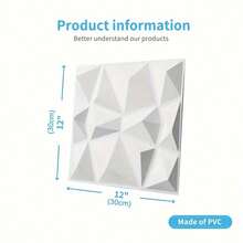 Modern 3D Self-Adhesive Wall Panels, Suitable For DIY Installation, Easy To Splice, Suitable For Living Rooms, Bedrooms, And Offices, Soundproof Wallpaper, Peel-And-Stick Design, Self-Adhesive Wall Tiles - B - View 11