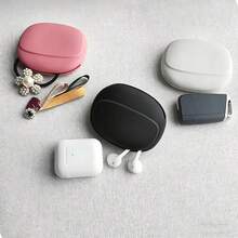 Square Silicone Storage Bag, Small Zippered Coin Purse, Suitable For Earphones, Data Cables, Coins And Other Travel Essentials Organizer - Multicolor - View 8