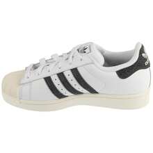Adidas أديداس سوبر ستار II W - أحذية رياضية بيضاء للنساء HQ2285 - أبيض 2 - مشاهدة 2