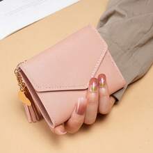 Ins New Style Women's Short Wallet, Mini Small Purse, Korean Style Cute Coin Purse, Card Holder For Students - Multicolor - View 6