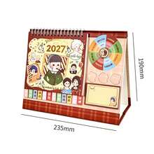 Senyou Desk Calendar,DIY Desktop Ornament,Home Calendar,Office Schedule Planner,Desk Check‑In Planner,Creative Desktop Deco - Apple Puppy - View 10