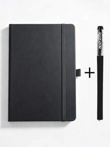 1/2pcs A5 Notebook And Pen Set, 192 Pages With Lock, Portable Writing Journal, Daily Planner, Suitable For Notes, Diary, Study, School, University, Office, Work And Travel, Back To School Supplies, Office Supplies, 2026-2027 Academic Year Diary - Multiple Styles - View 12