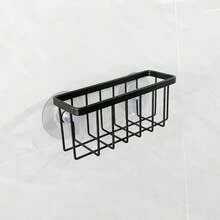 1pc Kitchen And Bathroom Sink Caddy For Sponge, Scrubber, Soap, 6 X 2.5 X 2.6 Inches (Approx. 14.5 X 6.5 X 5 Cm), With Adhesive Bracket - Includes Extra Suction Cups - Multiple Styles - View 6