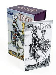 1 BoxA.E. Classic Tarot Cards ,78-Card Gift Box Set, With Guide Book,Rider-Waite Divination Set,Suitable For Both Gifting And Collecting. - Multicolor - View 6
