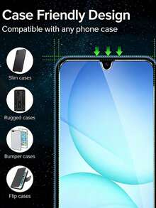Mr. War Gorilla 4pcs Tempered Glass Waterproof, Easy Installation, High Definition, Bubble-Free, Scratch-Resistant, Shatter-Proof Screen Protector. Phone Accessories. Easy Installation. Compatible With Samsung S25FE/S26 Ultra/S26 Plus/S26/S25 Ultra/S25 Plus/S25/S24 Ultra/S24 Plus/S24/S23 Ultra/S23 Plus/S23/S22/S21/S25FE/S24FE/S23FE/S21FE/S20FE And Other Models. - Clear - View 3