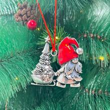 1pc Christmas Tree Pendant, Christmas Tree Hanging Ornament, Christmas Holiday Pendant, Pendant, Water Drop, Decorative Ball - Multiple Styles - View 6