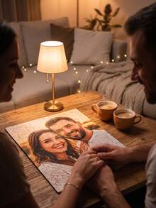 Customized Jigsaw Puzzle, Personalized Photo Puzzle, 120/200/300/500/1000 Pieces Optional, Ideal Gift For Home, Wedding, Graduation, Pets And Other Occasions, Multi-Functional, Reusable, Decorative, Exquisite, Fashionable, Soft, Cute, Colorful, Fun, Customizable, Personalized, Unique, Ideal Gift For Her, Ideal Gift For Him, Anniversary, Birthday Gift - Multicolor - View 3