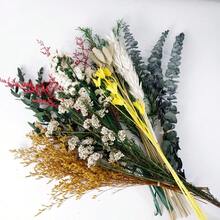 10 Kind Christmas Halloween DIY Artificial Flower Material Kit Mixed Preserved Flowers Bouquets With Lavender Roses Eucalyptus And Other Florals For DIY Crafts Home Decor Wedding Arrangements Party Supplies - MY-902 - View 7