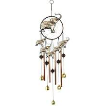 Home Decor Wind Chime Dream Catcher Hanging Ornament Home Decoration Pendant - Dreamcatcher Round Elephant Wind Chime - View 6