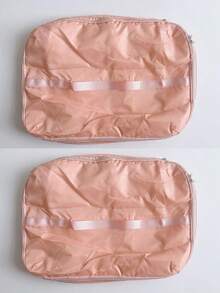 Compressible Space-Saving Travel Clothing Storage Bag, Luggage Clothing Underwear Bra Storage Cube, Travel Compression Organizer Bag - View 12