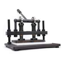 Manual Leather Die Cutter Leather Cutting Machine Steel Plate Press DIY Craft Making Clicker Press Embossing Cutting Machine For Paper Foam Fabric Lea - L2VID5Q000-1@Style - View 8