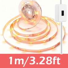 Acosh Neon USB LED 燈條 手勢感應燈,櫥櫃下 LED 照明燈,廚房櫥櫃層架檯面臥室感應燈條,衣櫥感應燈 - 暖光 - 查看 13