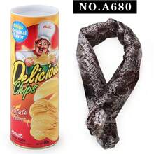 Prank Snack Can With Pop Up Snake, Realistic Potato Chip & Popcorn Can Gag Toy, Multiple Designs Surprise Joke Prop For Party Gathering Home Play, Novelty Funny Trick Gift For Adult Friends Indoor Events - Multicolor - View 7