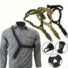 1pc Gun Sling Strap, Waist Belt Waist Chain Waist Band Multi-Functional Outdoor Cross-Body Tactical Strap For Water Gun - Multicolor - View 6