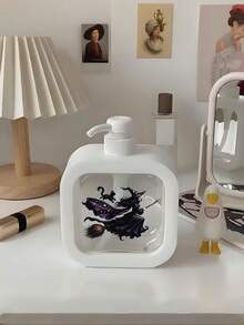 Cute Soap Dispenser - Halloween Design, Flying Witch, With Moisturizing Hand Soap Pump Bottle, Perfect For Kitchen Sink And Bathroom Decor - Multicolor - View 8