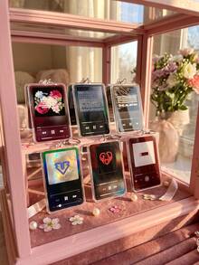 1 قطعة/6 قطع سلاسل مفاتيح أكريليك جمالية بتصميم مشغل موسيقى K-Pop Bang-Bang، واجهة مشغل موسيقى الألبوم الكلاسيكي والأغنية الفردية، إكسسوارات حقيبة الظهر ومفاتيح السيارة، هدية لمحبي K-Pop وعشاق الموسيقى VIP - متعدد الألوان - مشاهدة 4