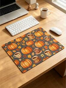 1PC Pumpkin Diatomite Absorbent Welcome Doormat, Christmas Halloween Decor Rug, Multi‑Purpose Mat For Stovetop, Coffee Station, Water Bar Counter, Indoor & Outdoor Front Door, Kitchen Home Decor Area Floor Mat - Multicolor - View 12