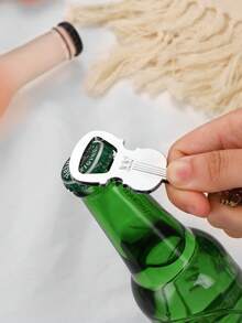 1 Piece Zinc Alloy Imitation Guitar Beer Bottle Opener - View 1