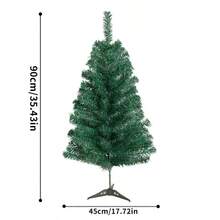 Pohon Natal Buatan 3 Kaki Mini untuk Meja, Pohon Pinus Hijau dengan 4 Kaki, Alas Plastik Stabil, Pohon Cemara Kecil untuk Meja, Dekorasi Natal, Rumah, Kantor, Pesta Liburan, Dekorasi Musim Dingin Dalam Ruangan - MultiWarna - View 10